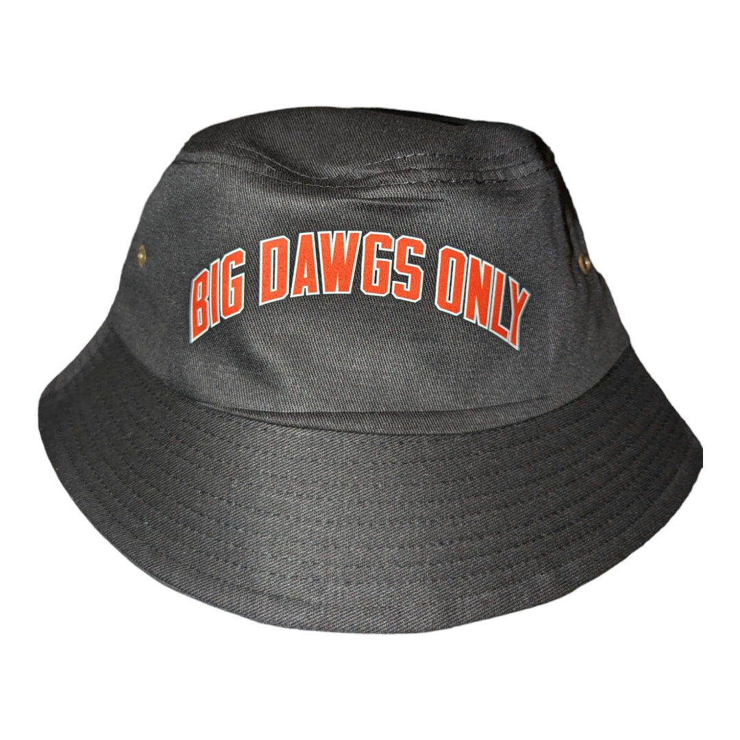 BDO Black Bucket Hat w/ Red White