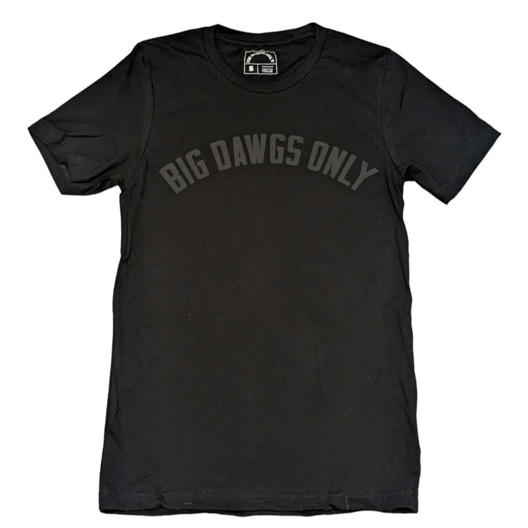 BDO Black on Black Tee