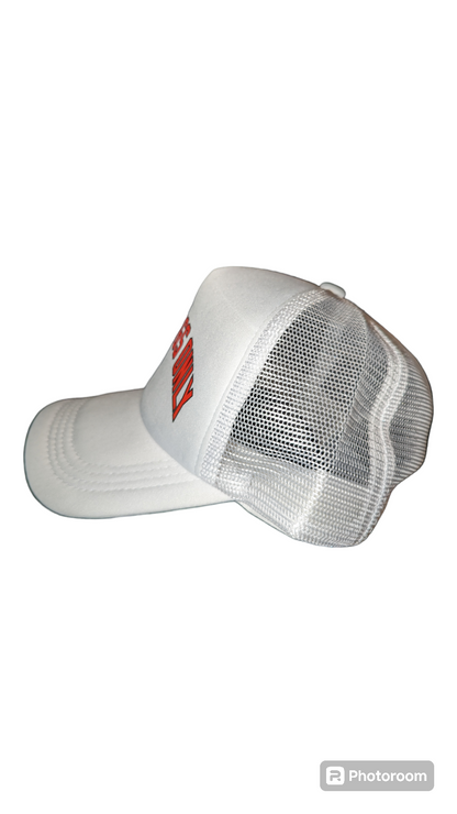 BDO Trucker White w/BR label