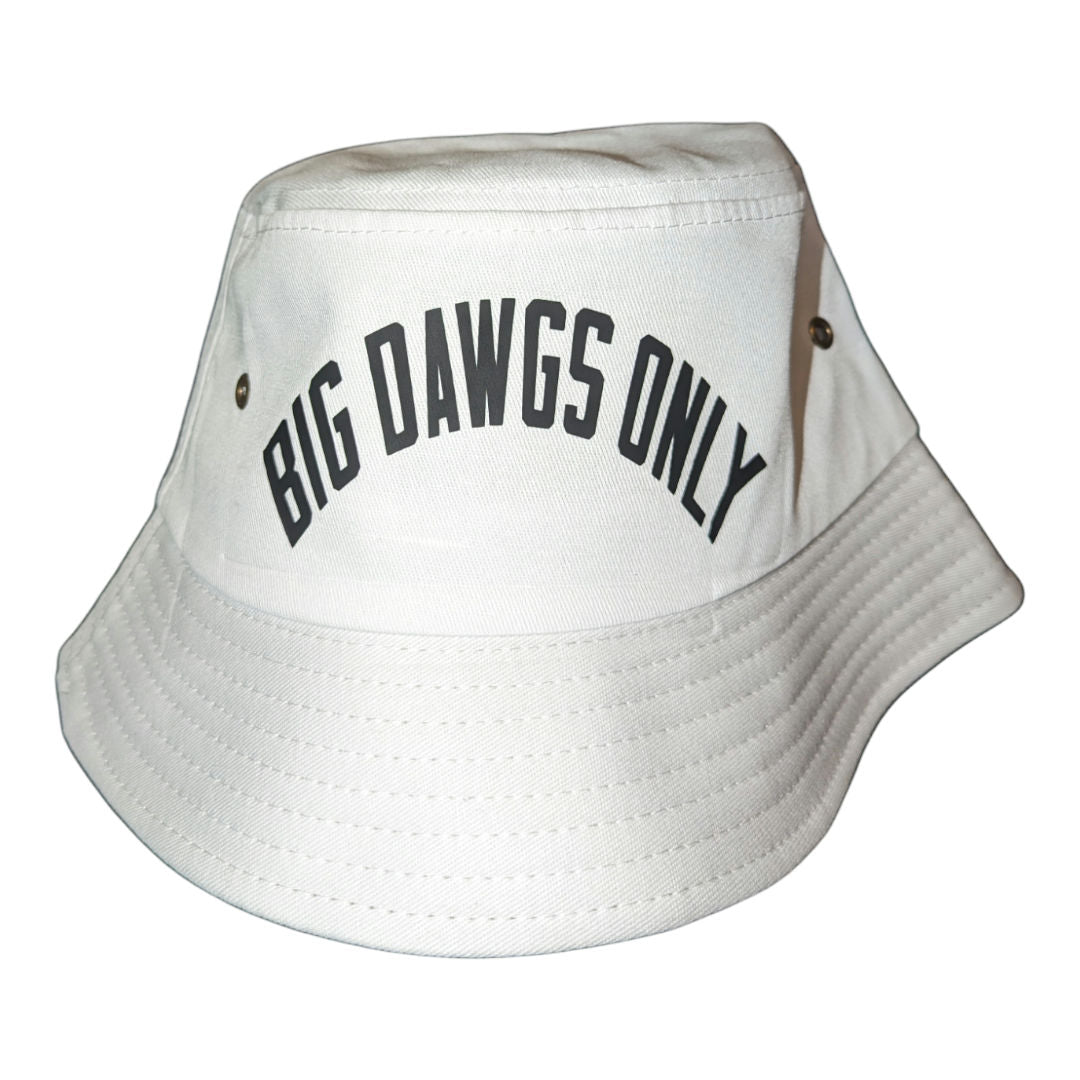 FREE Father's DAY//White Bucket Hat w/blk